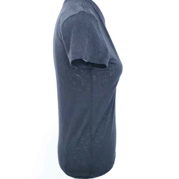 North Face Short Sleeve Shirt Black Small Hiking Outdoors Semisheer Top Stretch - Picture 6 of 7